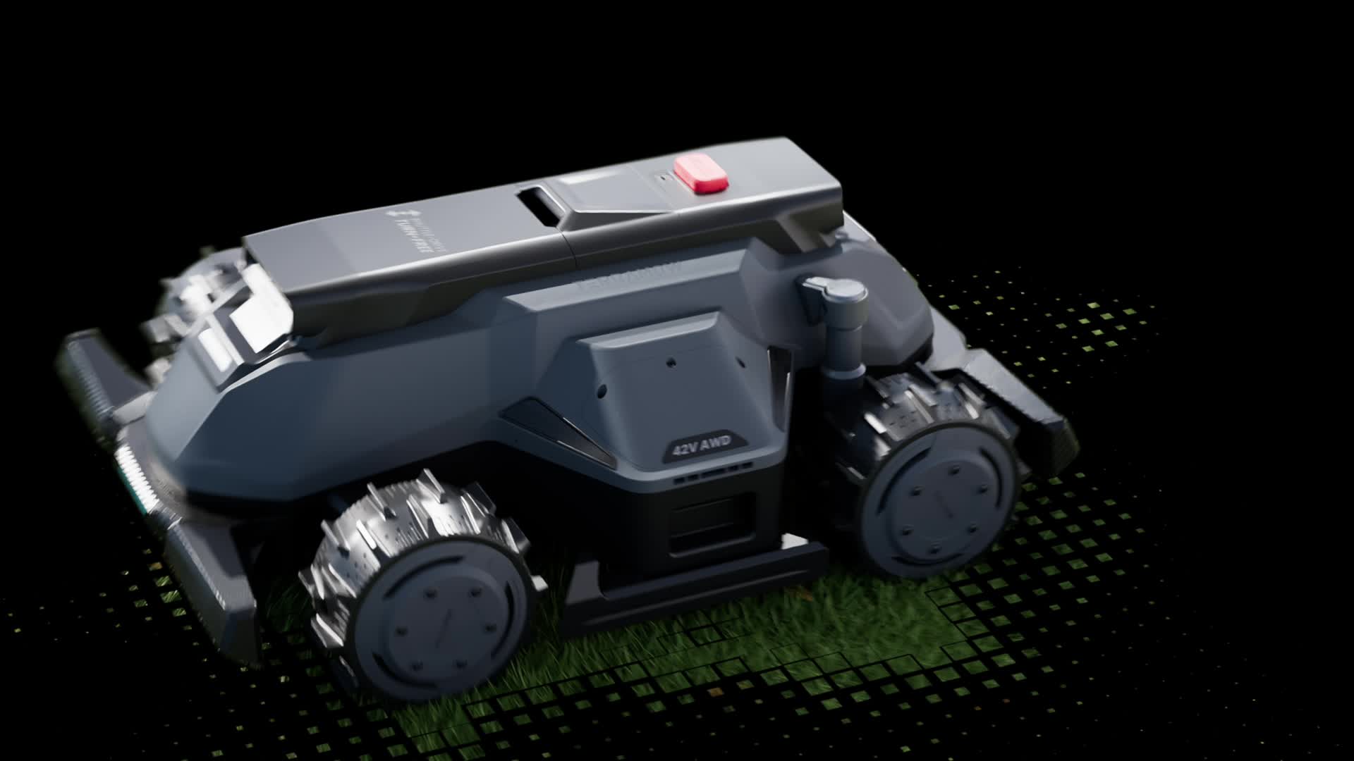 TerraMow X AWD – KI-Mähroboter mit Allradantrieb (Vorschau)